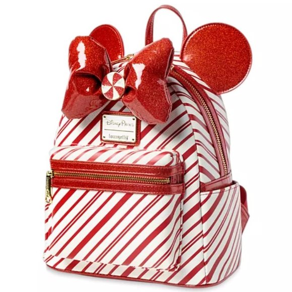 Disney Loungefly Handbags - LastOne Peppermint Candy Disney Loungefly Backpack